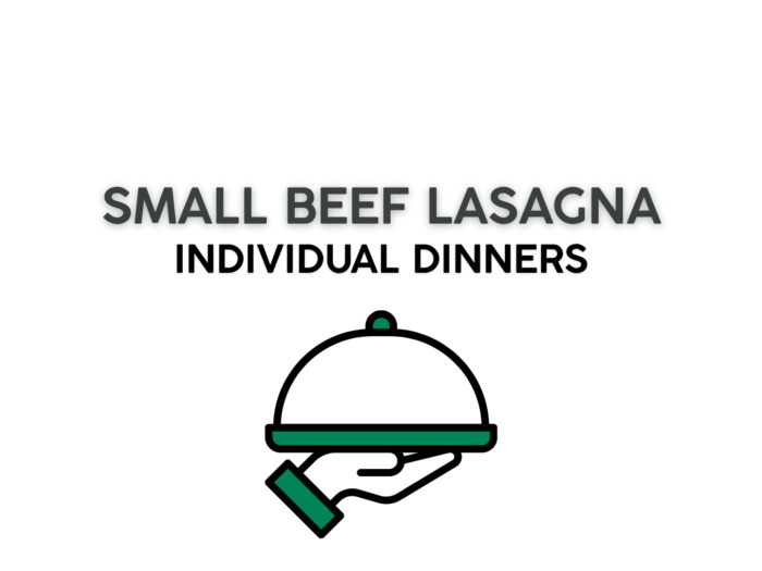 small beef lasagna