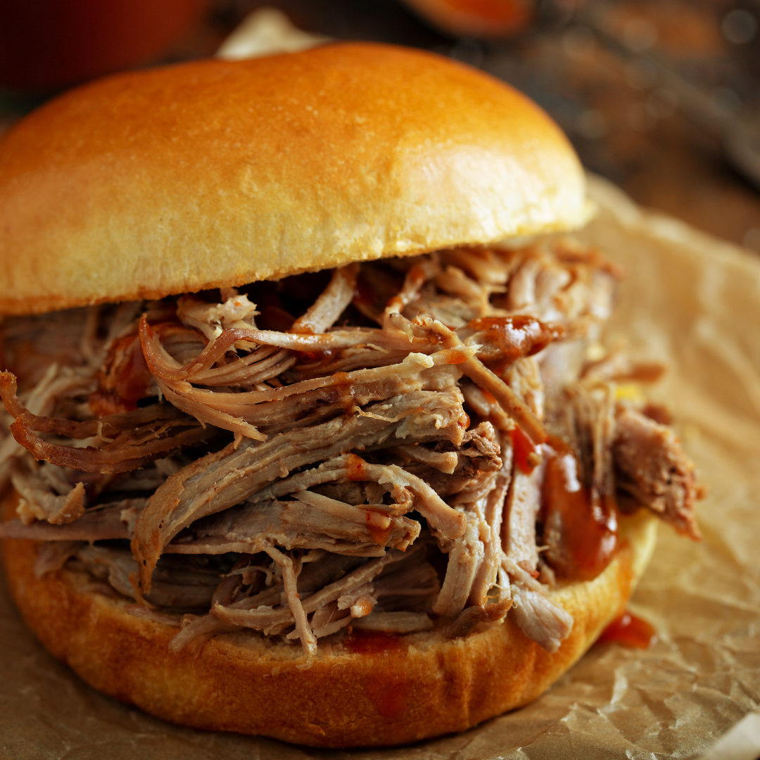 Slow-Cooked Pulled Pork Sandwich